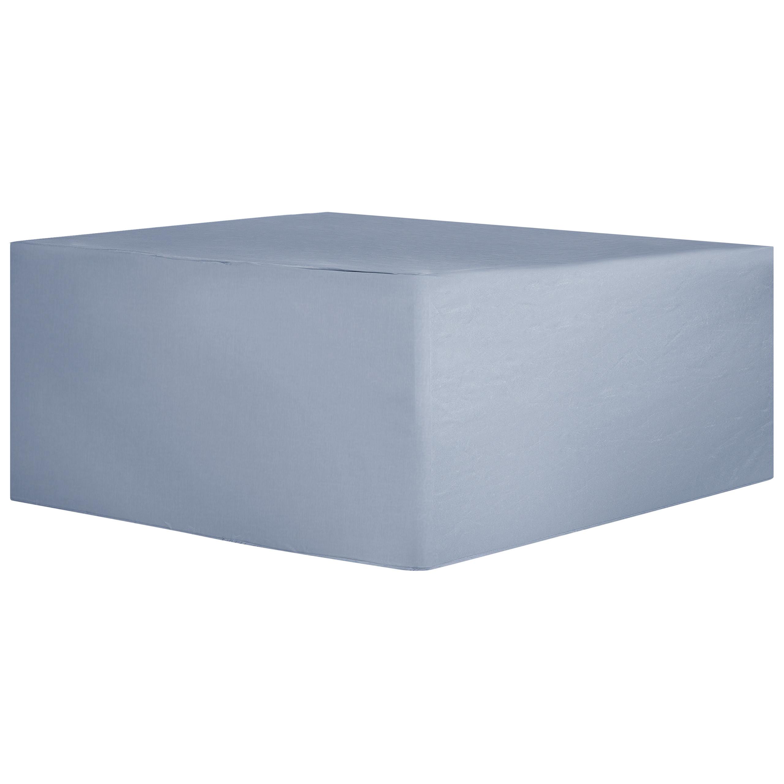 REGENSCHUTZ für Gartenmöbel 160/160/90 cm Chuva - Grau, Kunststoff (160/90/160cm) - Beliani