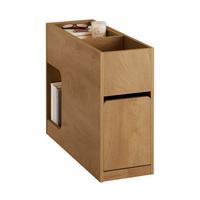 NACHTTISCH Natur - Naturfarben, Holzwerkstoff (25/55/70cm) - SoBuy