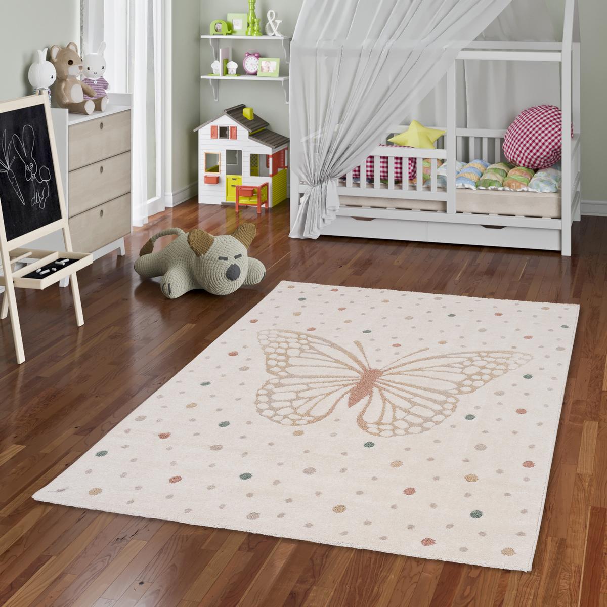 KINDER TEPPICH HAPPY KIDS - Creme, Textil (160/230cm) - Pergamon