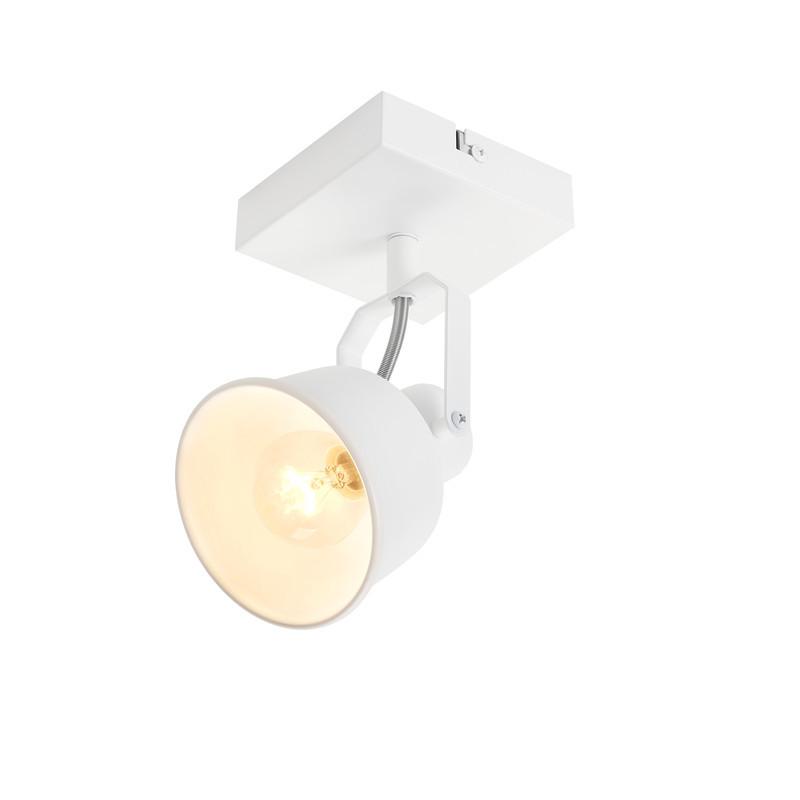DECKENSTRAHLER Dennis 4-flammig 64/19/14cm - Weiß, Metall (14/14/17cm) - Nettlife