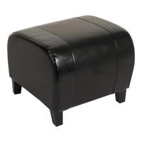 SITZHOCKER Braun - Braun, Leder (45/37/47cm) - MCW