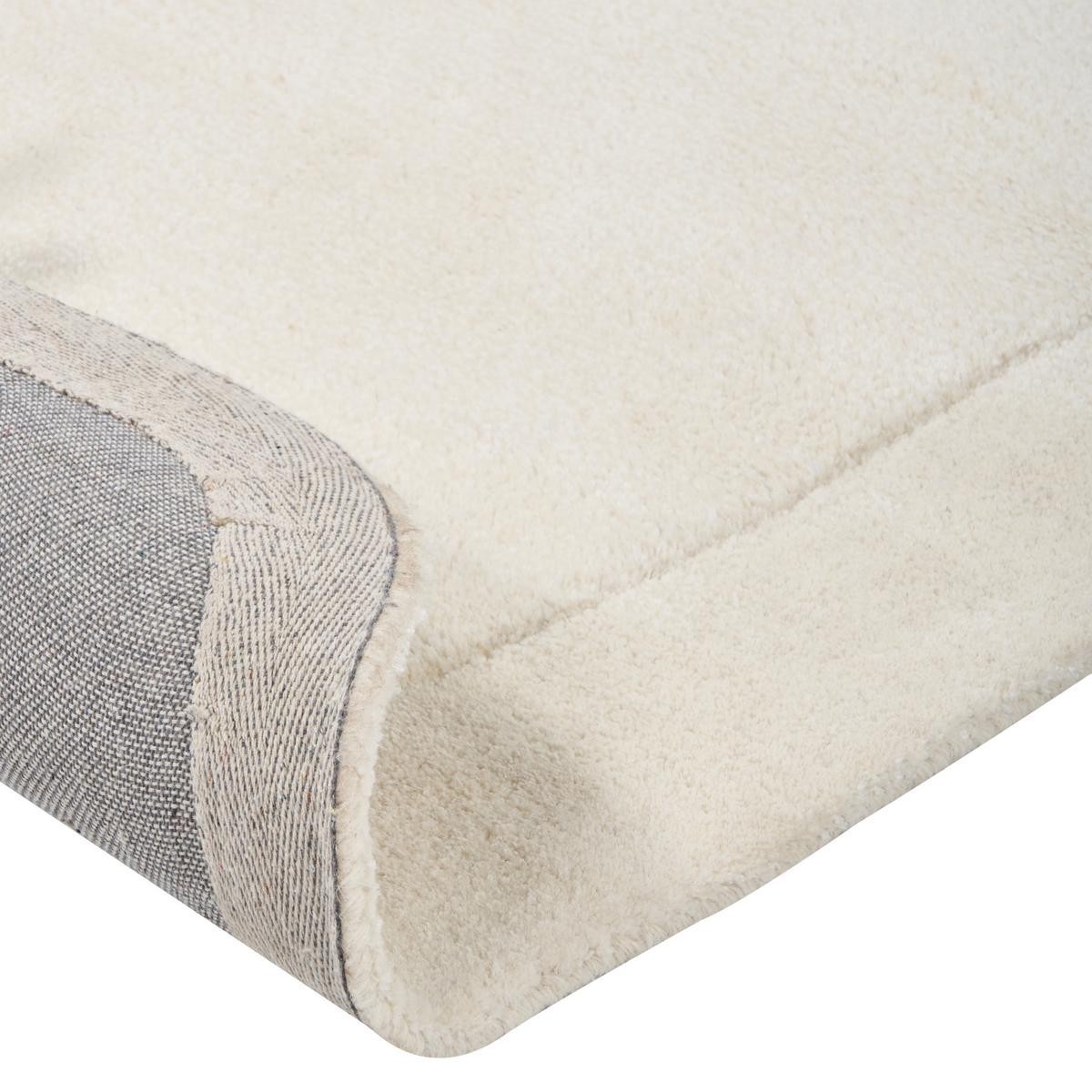 KURZFLOR-TEPPICH Beige 80/250 cm Berani - Beige, Textil (80/250cm) - Beliani