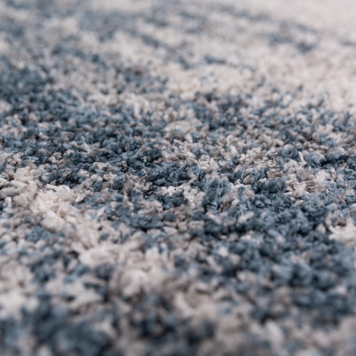 TEPPICH MERSEY, abstrakt, Blau, 200 x 290 cm - Blau, Textil (200/290cm) - KADIMA DESIGN