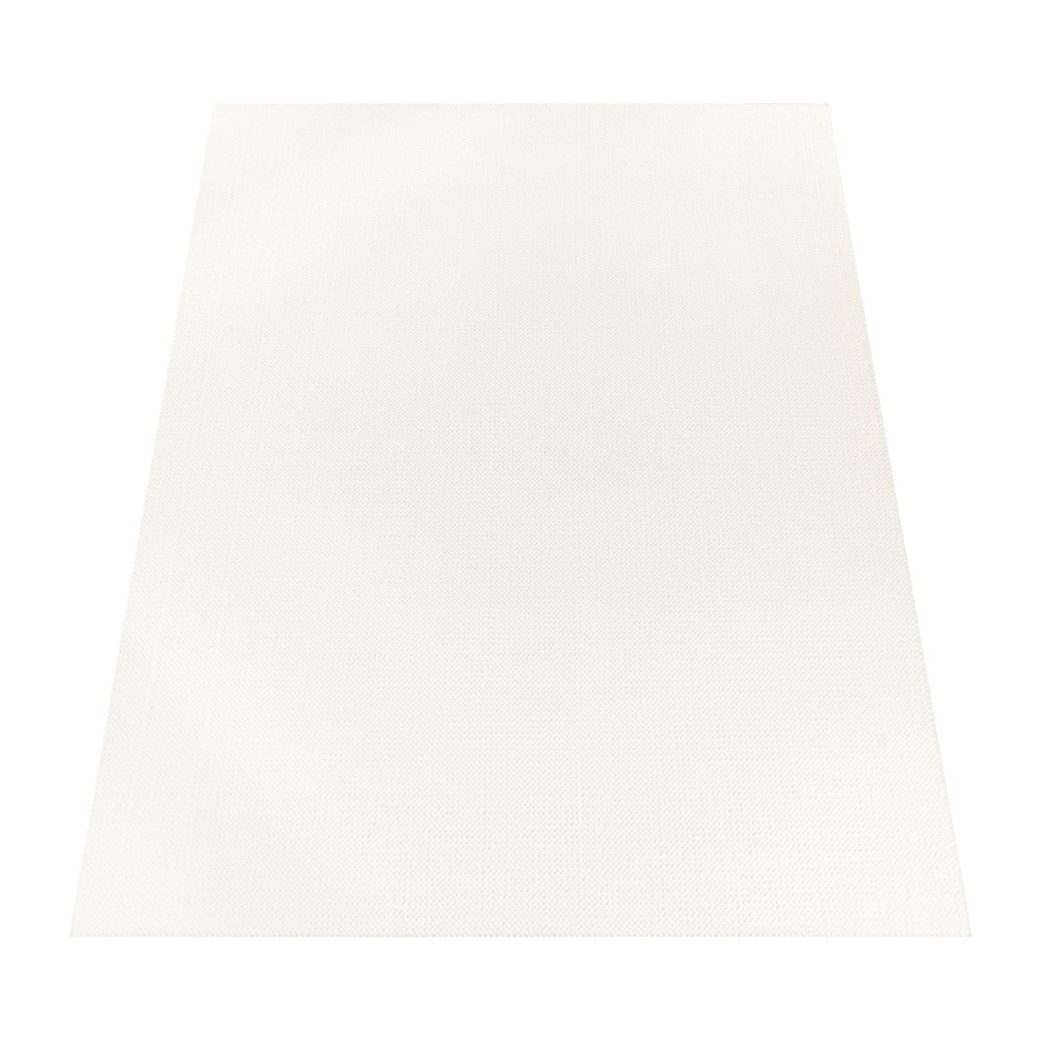KURZFLORTEPPICH, einfarbig, Florhöhe 12 mm, Creme, 120 x 160 cm - Creme, Textil (160/120cm) - KADIMA DESIGN