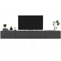 TV-LOWBOARD 2-er Set Enjoy Grau Matt 120 cm - Grau, Holzwerkstoff (240/30/35cm) - Meble Lindner