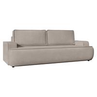 SCHLAFSOFA Mono - Creme/Schwarz, Holz/Kunststoff (248/94/110cm) - MIRJAN24