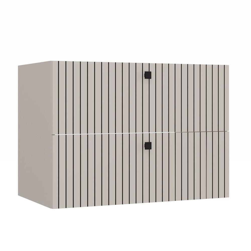 WASCHBECKENUNTERSCHRANK Kaschmir 80/57/46 - Kaschmir, Holzwerkstoff (80/57/46cm) - RAUMHIRSCH FURNITURE
