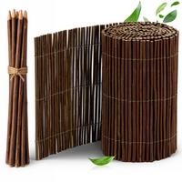 BEETEINFASSUNG SolVision WB79 40x300cm Weide mit 7 Pflöcken 50 cm - Naturfarben, Holz (40/300cm) - Sol Royal