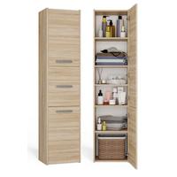 BADEZIMMERSCHRANK Sonoma 40/170/30 - Sonoma Eiche, Holzwerkstoff (40/170/30cm) - RAUMHIRSCH FURNITURE