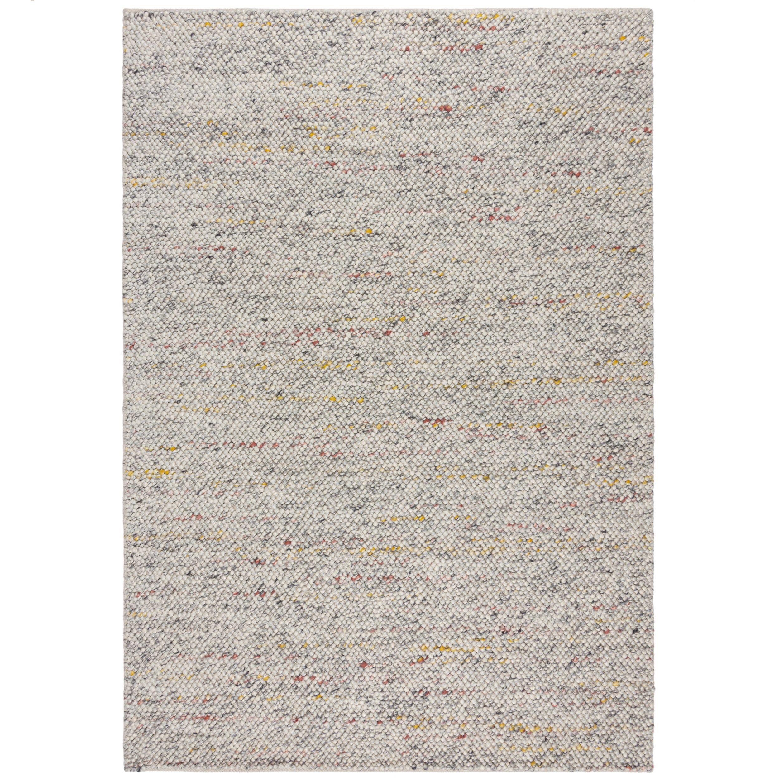 WOLLTEPPICH handgewebt MEDWAY, einfarbig, Beige, 80 x 150 cm - Beige, Textil (80/150cm) - KADIMA DESIGN