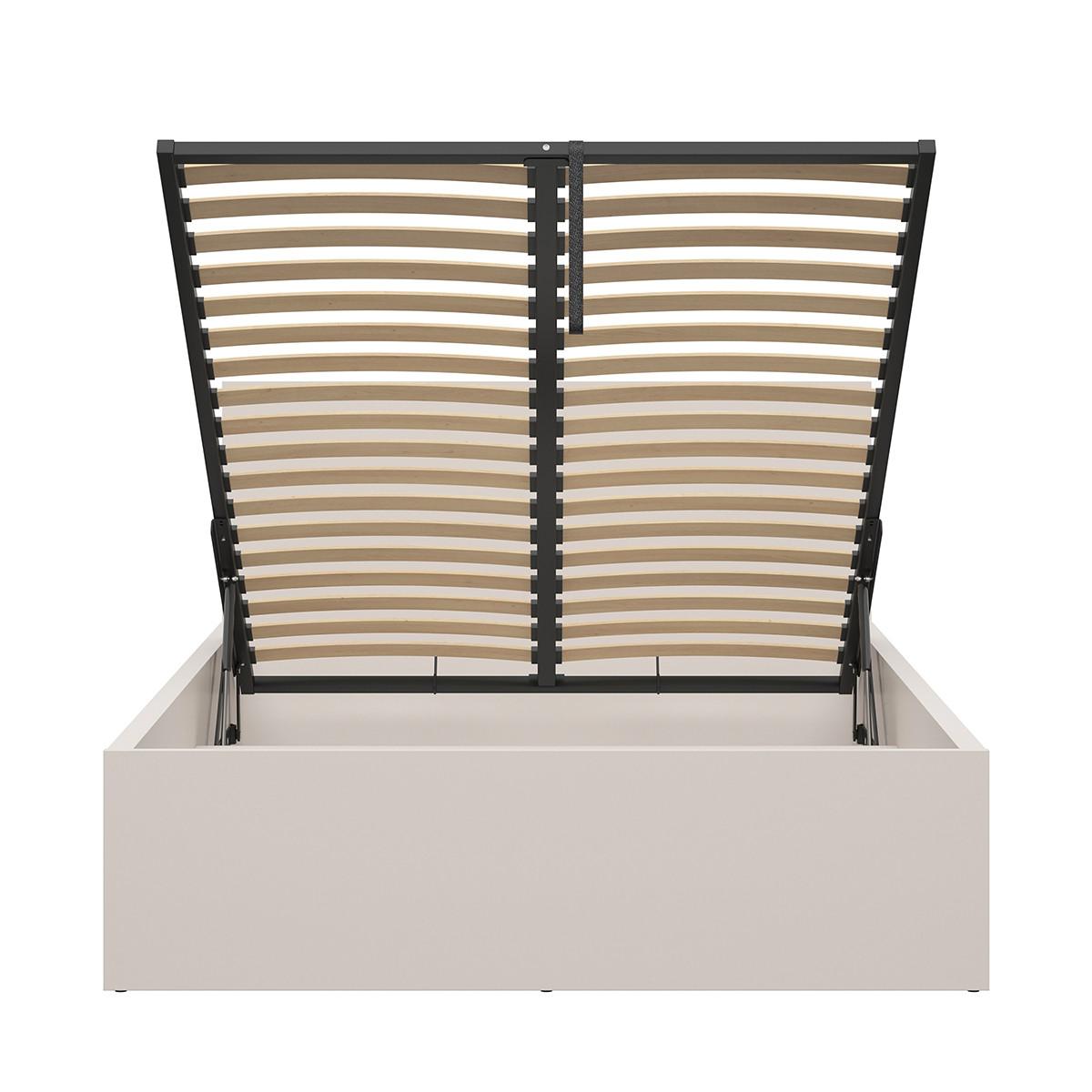 BOXBETT 140/200 Edwin Kaschmir - Beige, Holzwerkstoff (140/200cm) - Petits-meubles