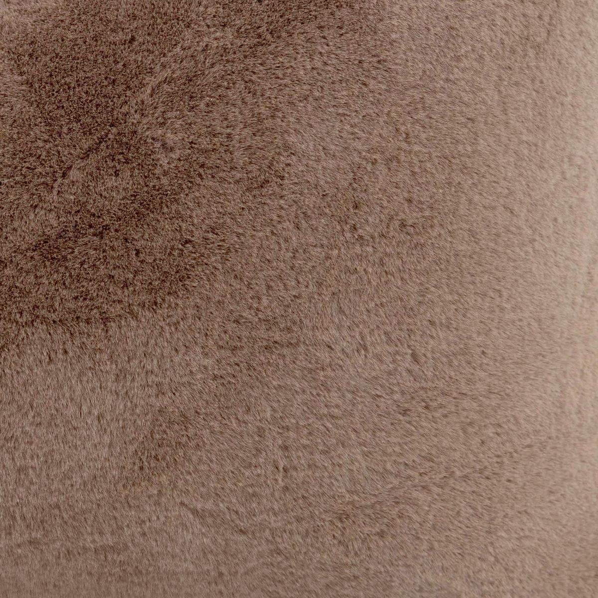 SITZSACK Sessel Natalia flauschig - Mokka, Textil (97/73/84cm) - icon