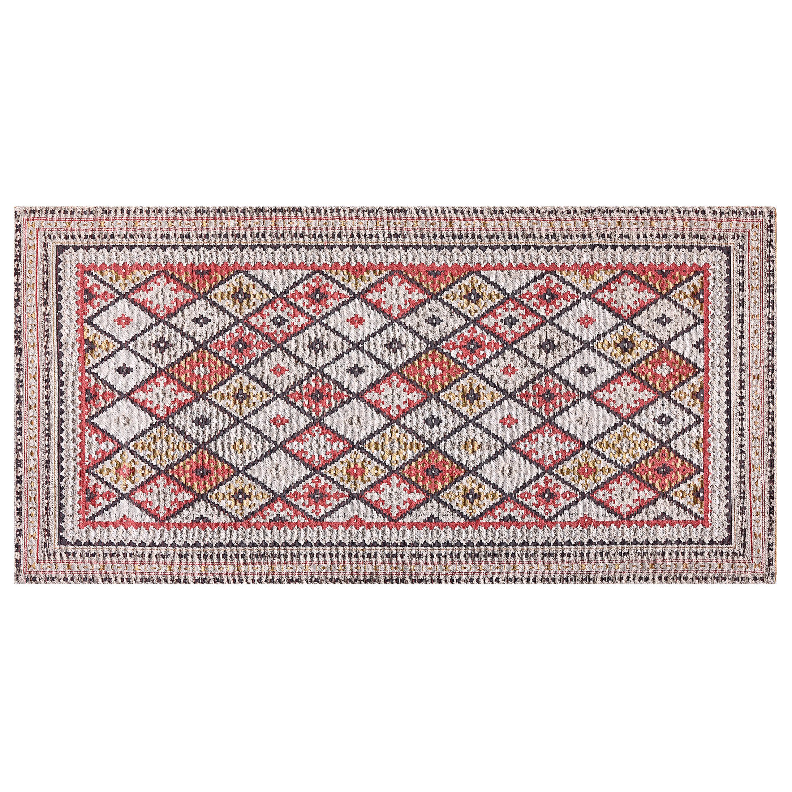 KURZFLOR-TEPPICH Anadag 150/80 cm - Beige, Textil (80/150cm) - Beliani