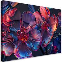 KUNSTDRUCK Bunt 90/60 cm - Multicolor, Textil (90/60cm) - KUNSTLOFT