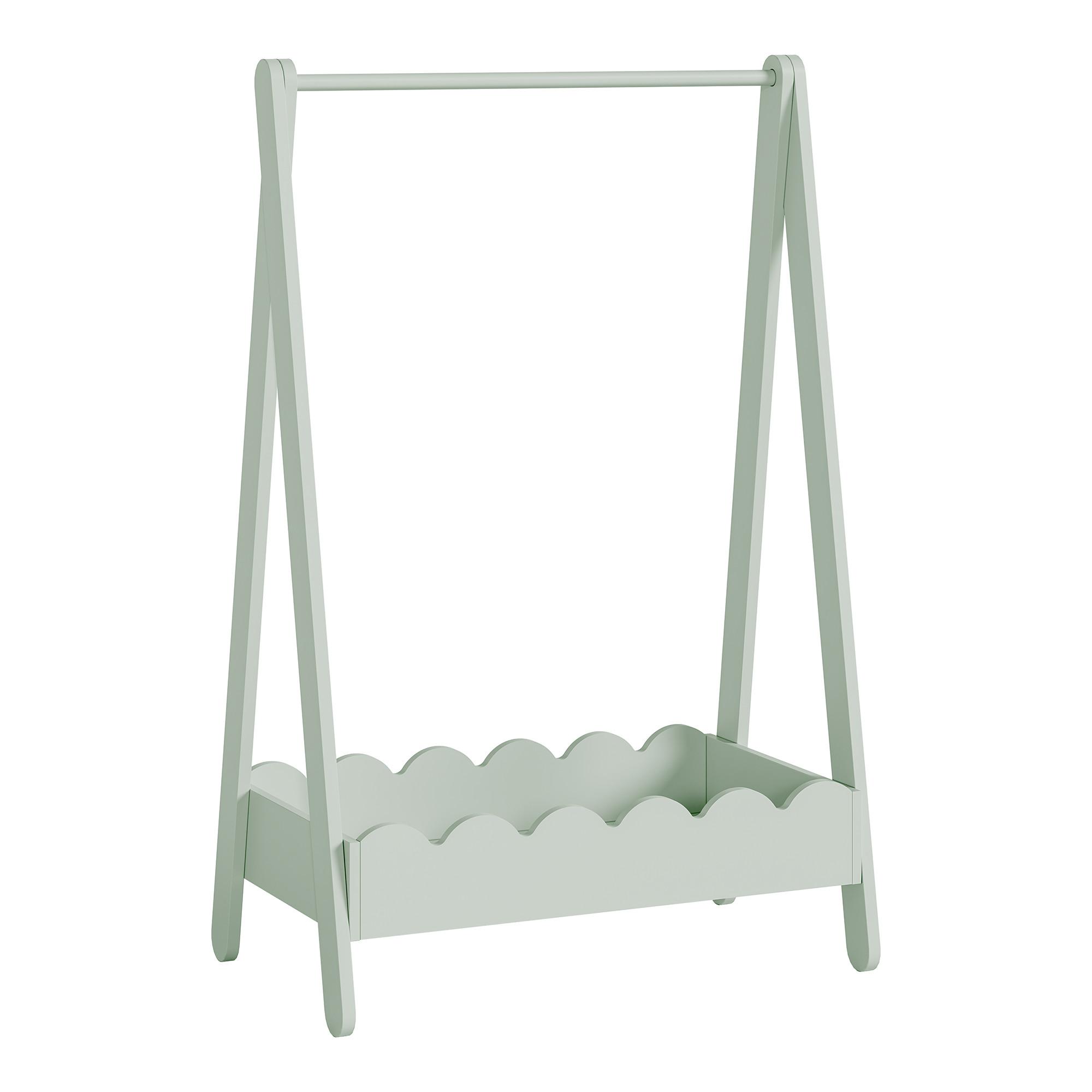 KINDERKLEIDERSTÄNDER Vestnes II. - Mintgrün, Holzwerkstoff (66/99/38cm) - [en.casa]
