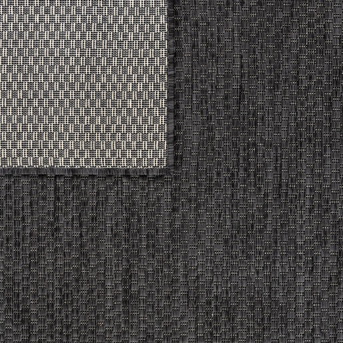 OUTDOORTEPPICH Anthrazit 80 x 250 cm - Anthrazit, Kunststoff (80/250cm) - TT Home