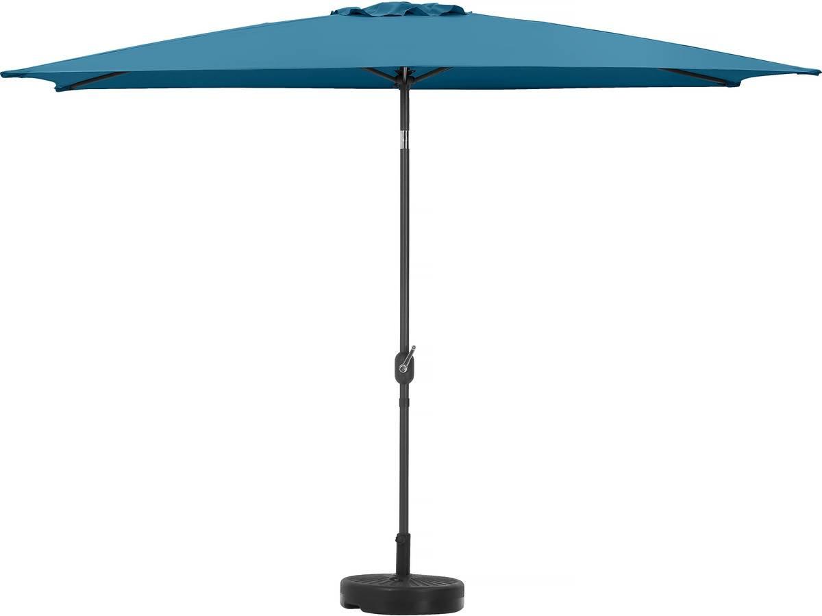 SONNENSCHIRM sol 2 Blau - Blau, Metall (300/200cm) - Habitat Garten