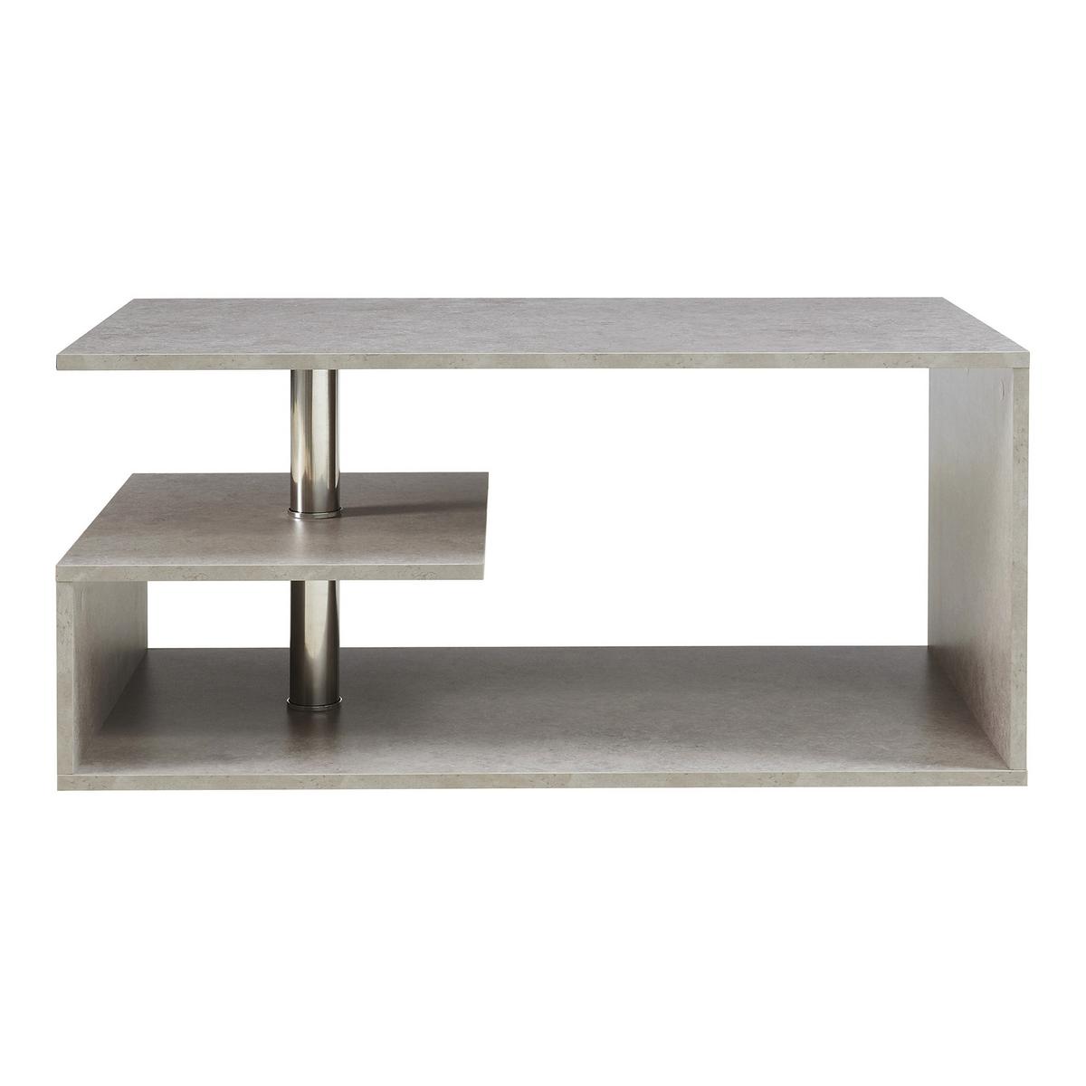 COUCHTISCH Haarlem 50/90/41 - Graubraun, Holzwerkstoff (90/50/41cm) - [en.casa]