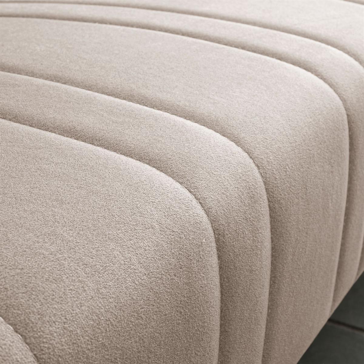 SCHLAFSOFA VERO MAX mit Schlaffunktion Castel 15 - Beige, Textil (191/88/90cm) - Lookway