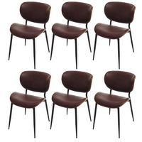 ESSZIMMERSTUHL Walnuss Dekor, Braun - Walnussfarben/Braun, Textil (50/80/51cm) - MCW