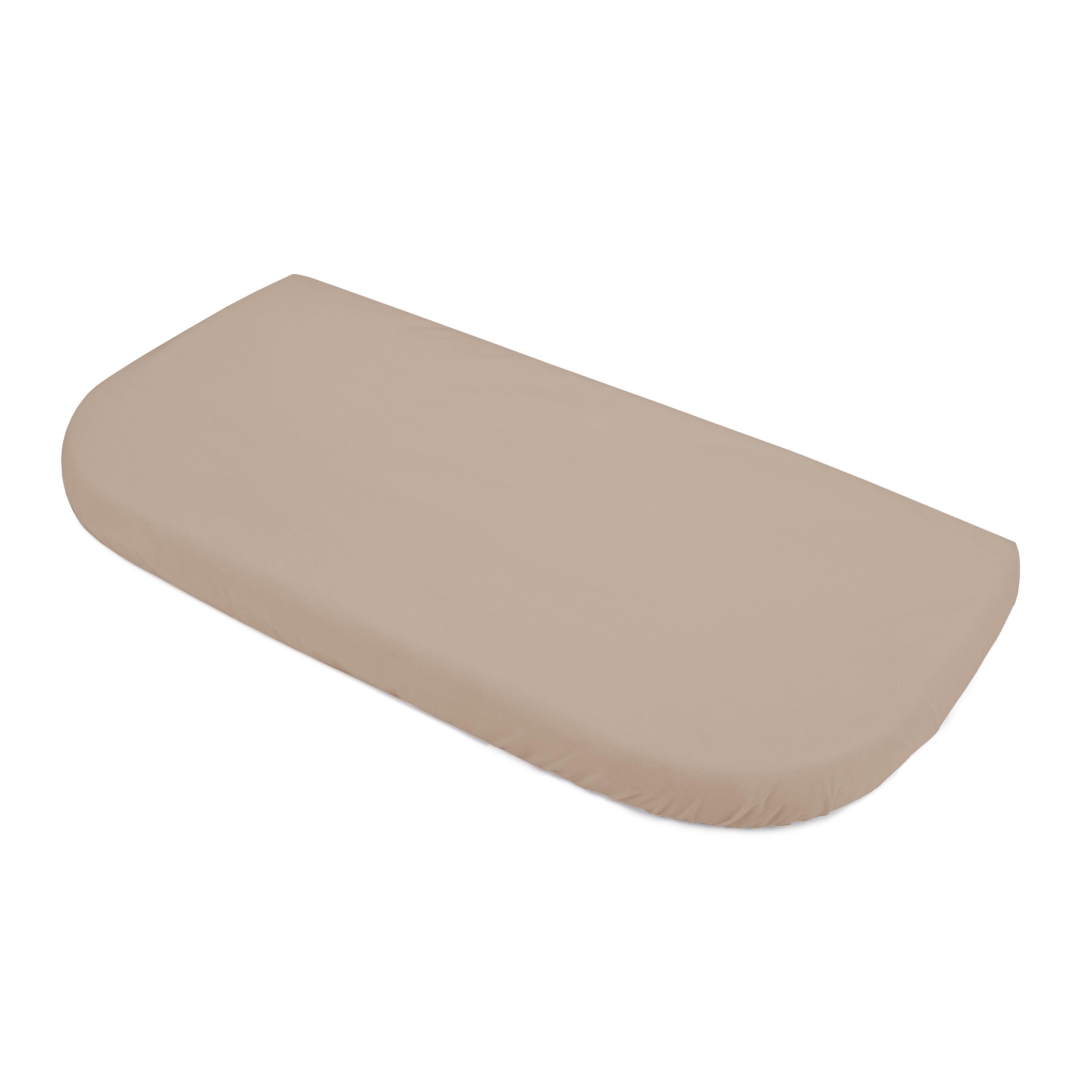 BABY Spannbettlaken Beistellbett 7in1 - Taupe, Textil (37/73cm) - waldin