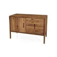 KOMMODE INA Wildeiche - Alteiche, Holz (97/64/46cm) - byoak