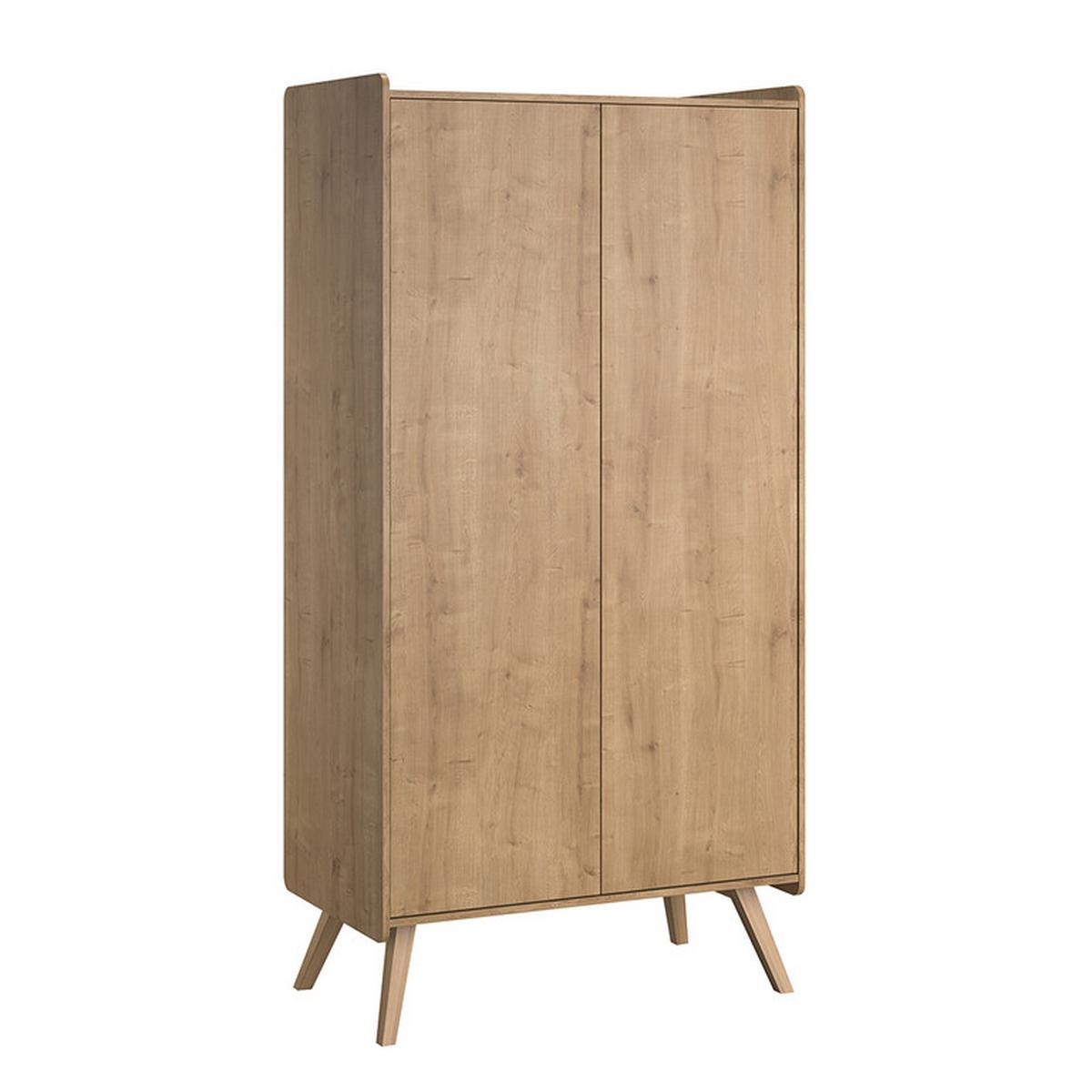 BABYZIMMER 2-teilig Holz - Braun, Holzwerkstoff (100/90/58cm) - Petits-meubles