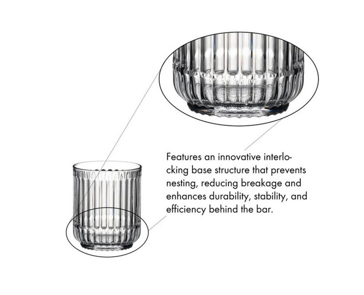 DOUBLE ROCKS GLÄSER Bar Rituals transparent 350 ml 2er Set - Transparent, Glas (0.35L) - Riedel