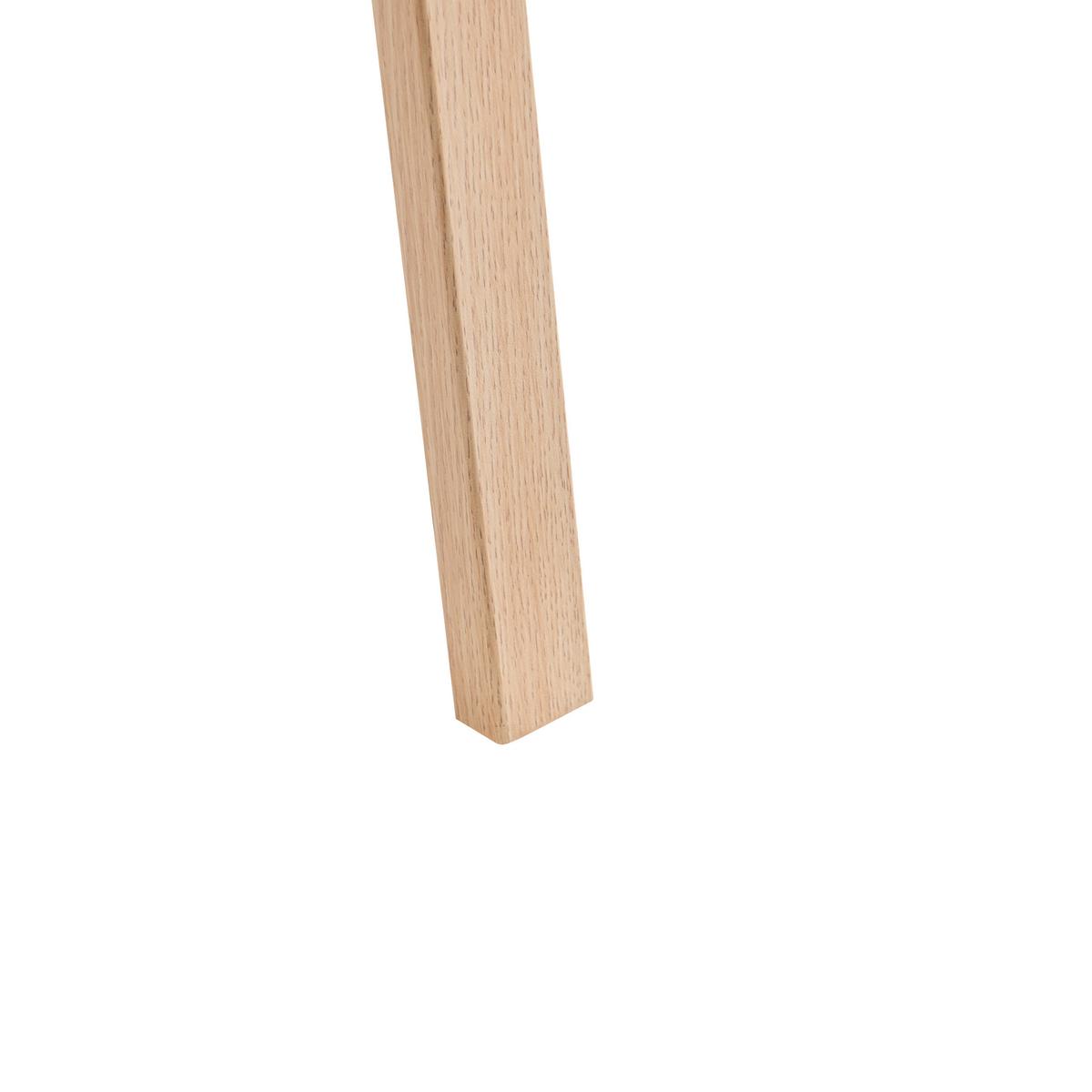 SCHREIBTISCH 107/48 cm Hellbraun Kofoten - Hellbraun/Braun, Holzwerkstoff/Metall (48/107/76cm) - Beliani