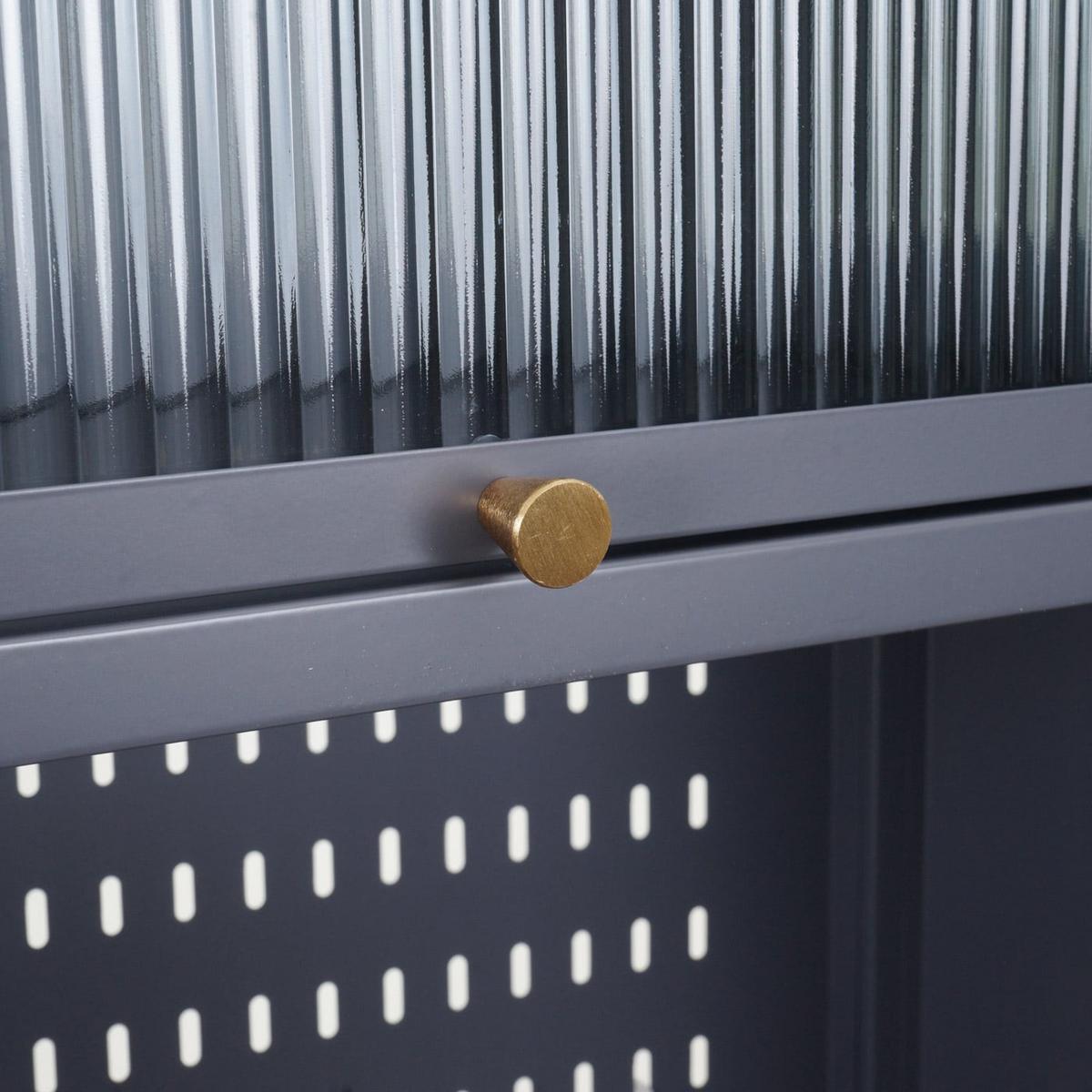 HIGHBOARD Anthrazit - Anthrazit, Metall (54/182/40cm) - MCW