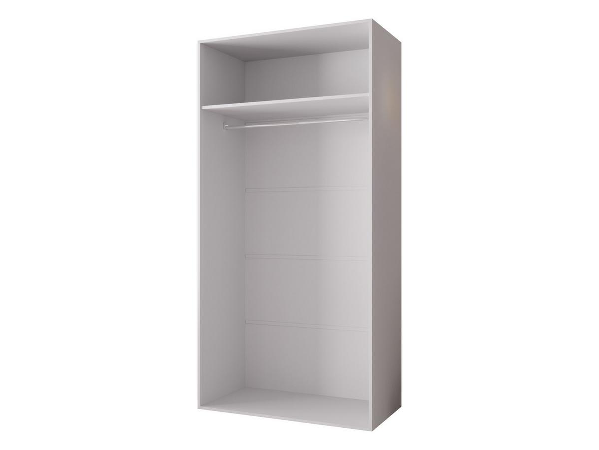 DREHTÜRENSCHRANK Zen 2L 100 cm - Schwarz/Eiche Artisan, Holzwerkstoff/Kunststoff (100/202/50cm) - MIRJAN24