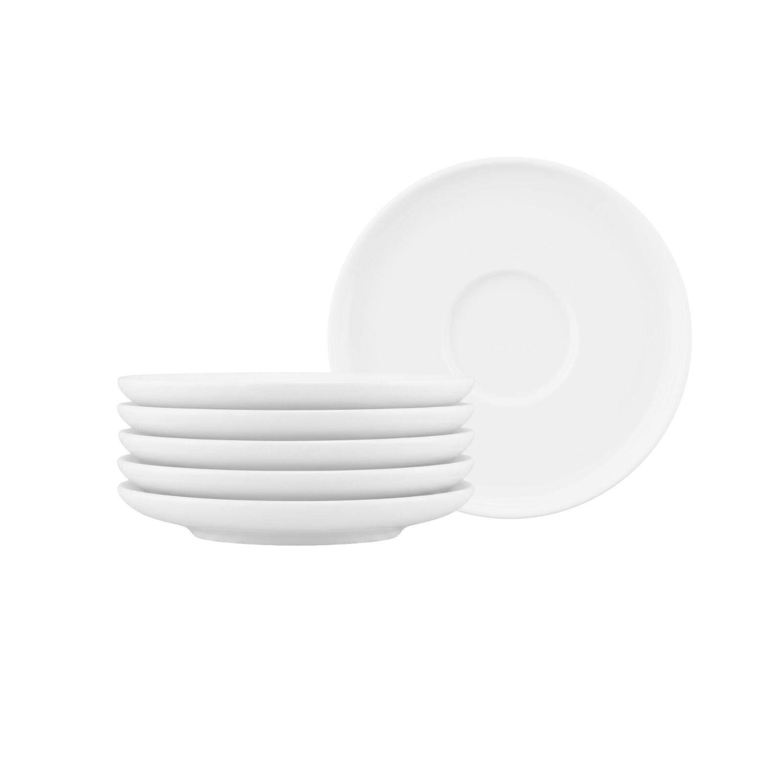 KOMBI-UNTERTASSEN Sento Home weiß ø 16,2 cm 6er Set - Weiß, Keramik (16.2cm) - Seltmann Weiden
