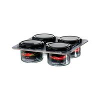VORRATSGLÄSER-SET Mara transparent 230 ml 4-tlg. - Transparent, Glas (8.5/6/8.5cm) - Ritzenhoff Breker