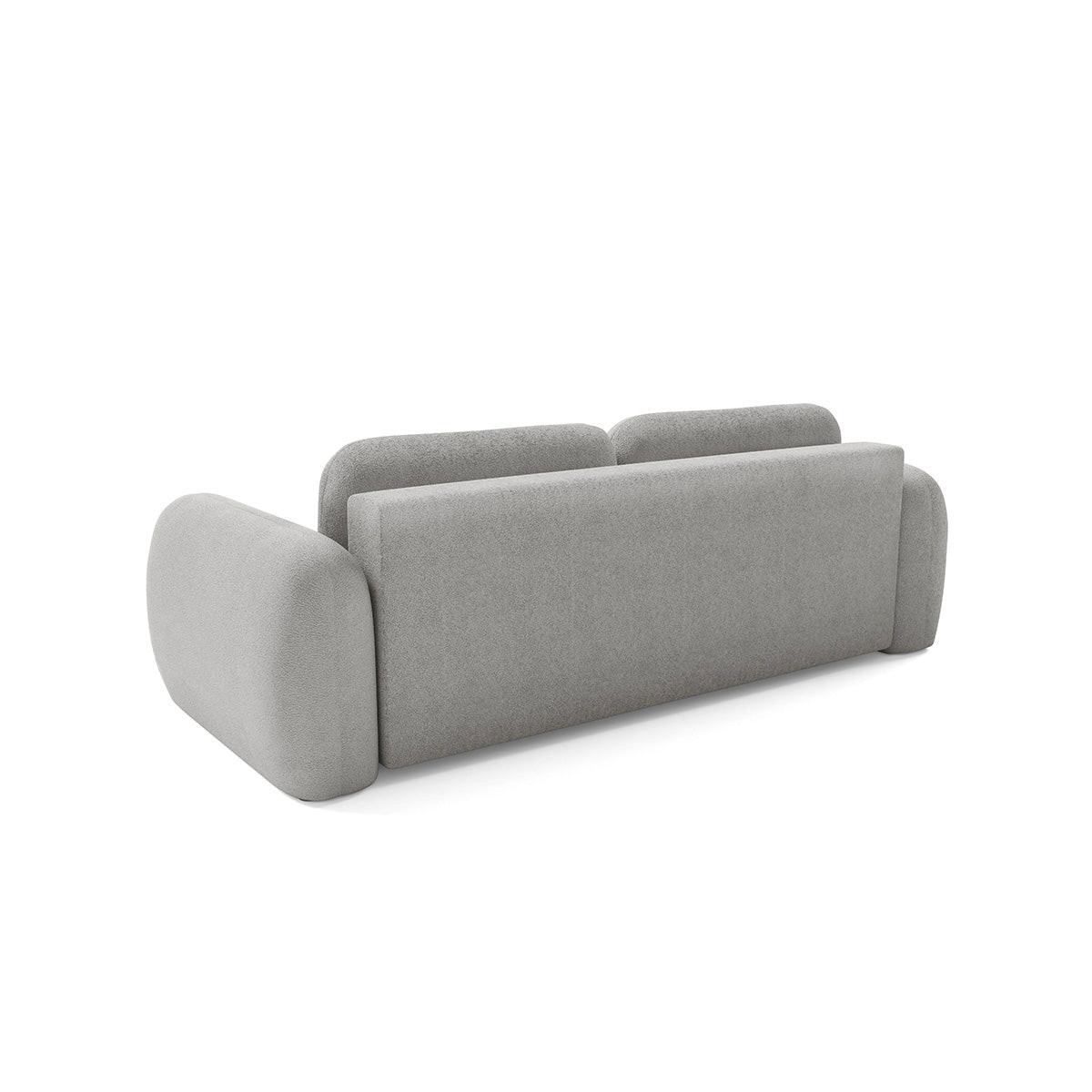 SOFA Livio 3 Sitzplätze Hellgrau - Grau, Holz (270/95/121cm) - Petits-meubles