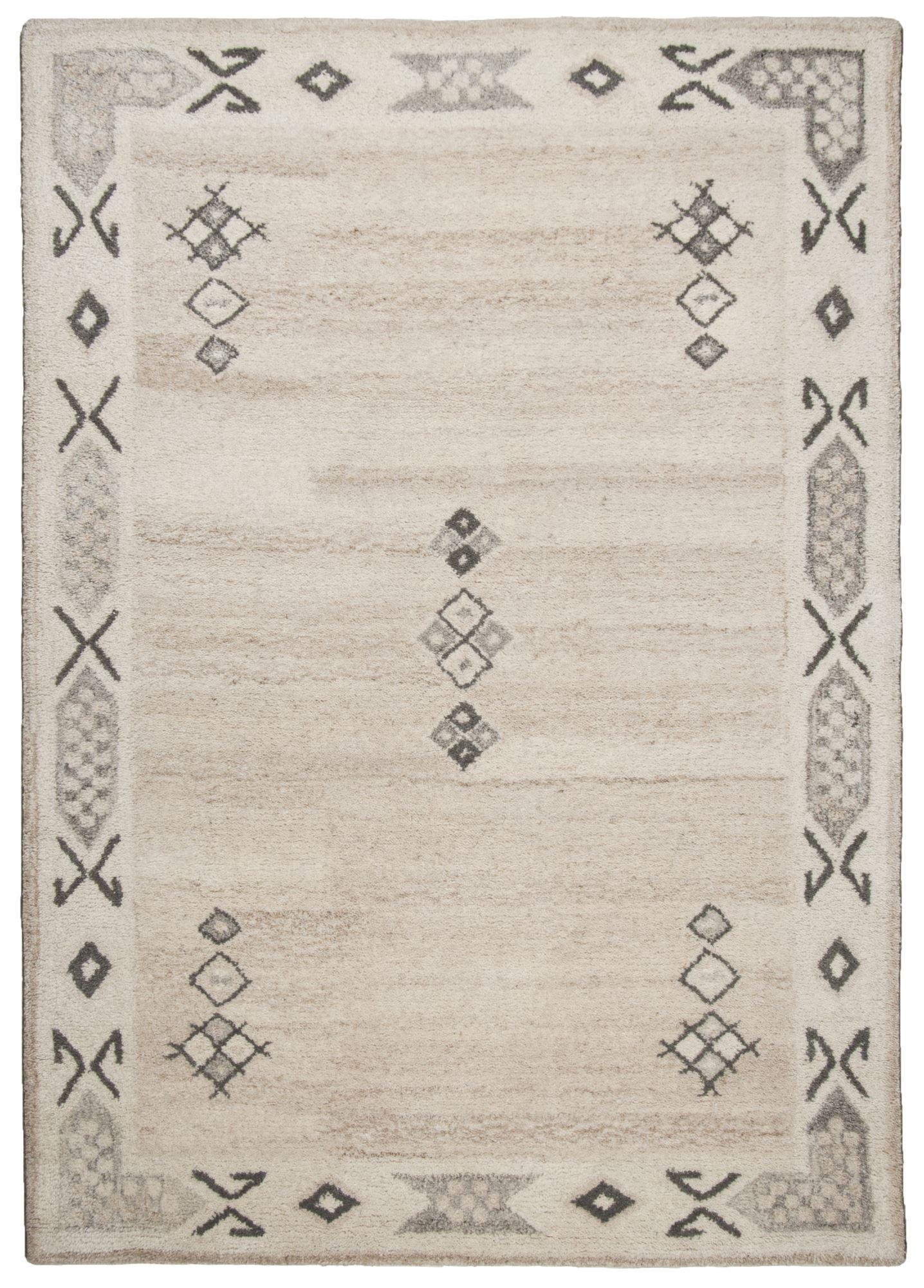 TUFTTEPPICH Royal Berber 160x230 cm - Beige, Textil (160/230cm) - THEKO