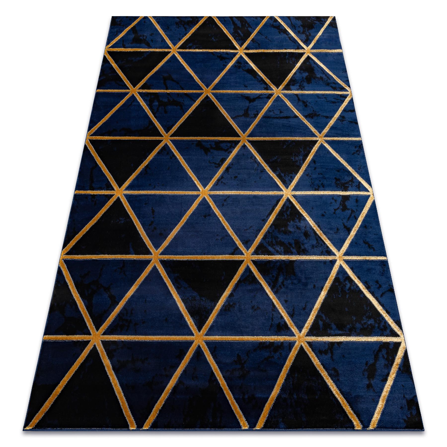 TEPPICH Emerald 160/220 cm - Blau, Textil (160/220cm) - rugsX