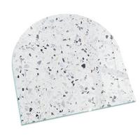 GLASPLATTE für Kamin 100x100 cm - Weiß, Glas (100/100/0.4cm) - TULUP