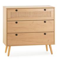 KOMMODE 80/77/39 Bella Eiche - Honigeiche, Holzwerkstoff (80/77/39cm)