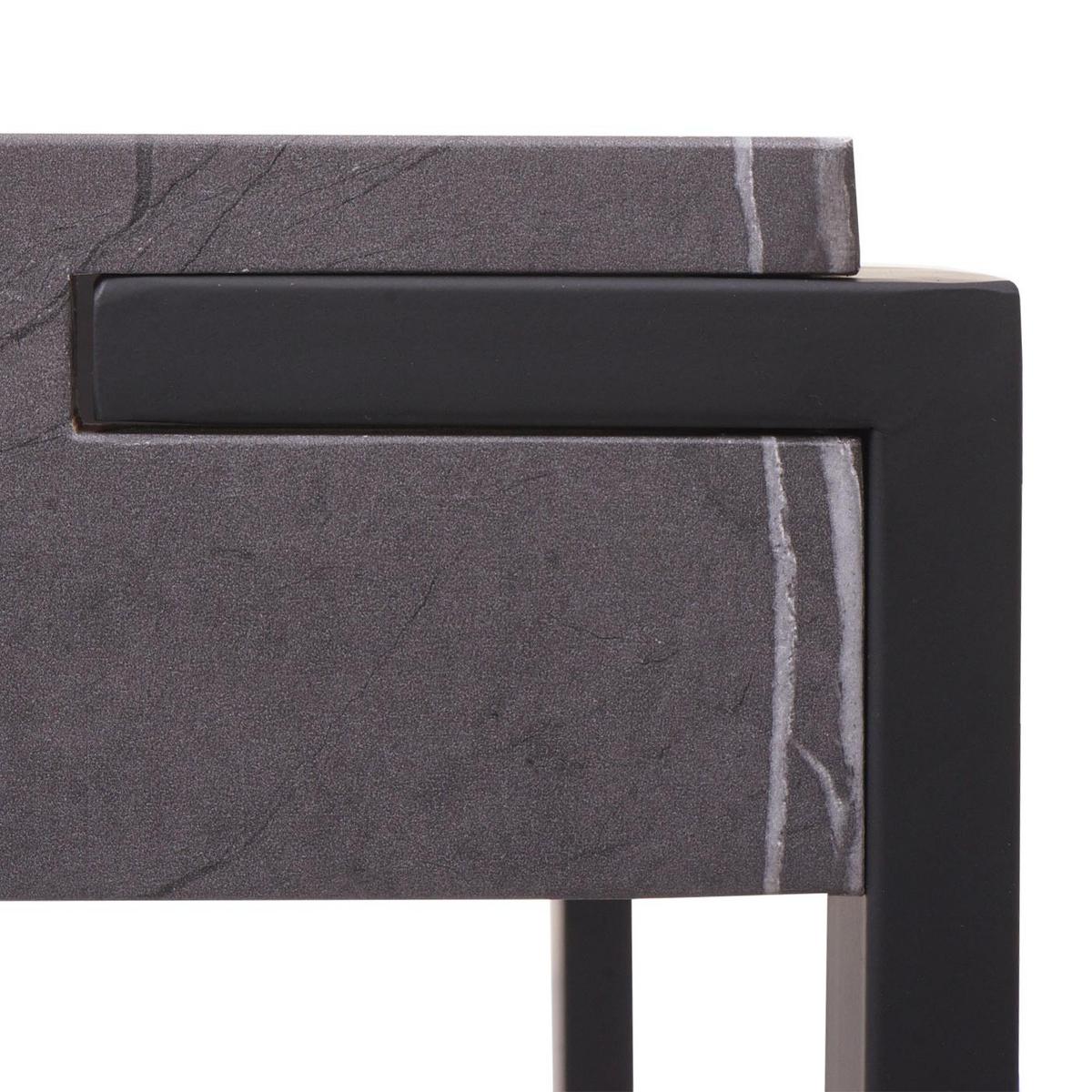 BEISTELLTISCH quadratisch Grau - Grau, Holz (54/50/51cm) - MCW