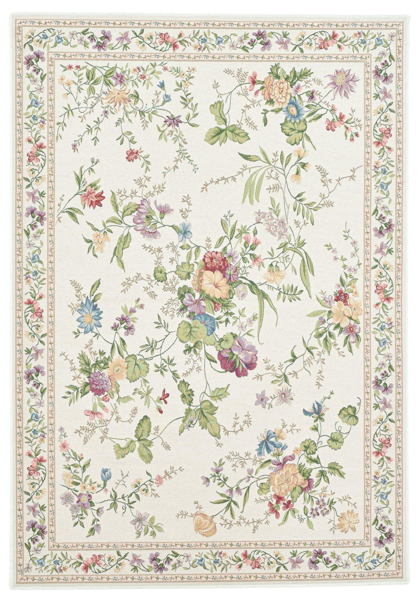 FLACHWEBTEPPICH Flomi 160x230 cm - Creme, Textil (160/230cm) - THEKO