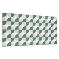 WANDPANEEL 6x 60x30 cm selbstklebend Circona - Grün, Kunststoff (30/1.6/60cm) - Wallfluent