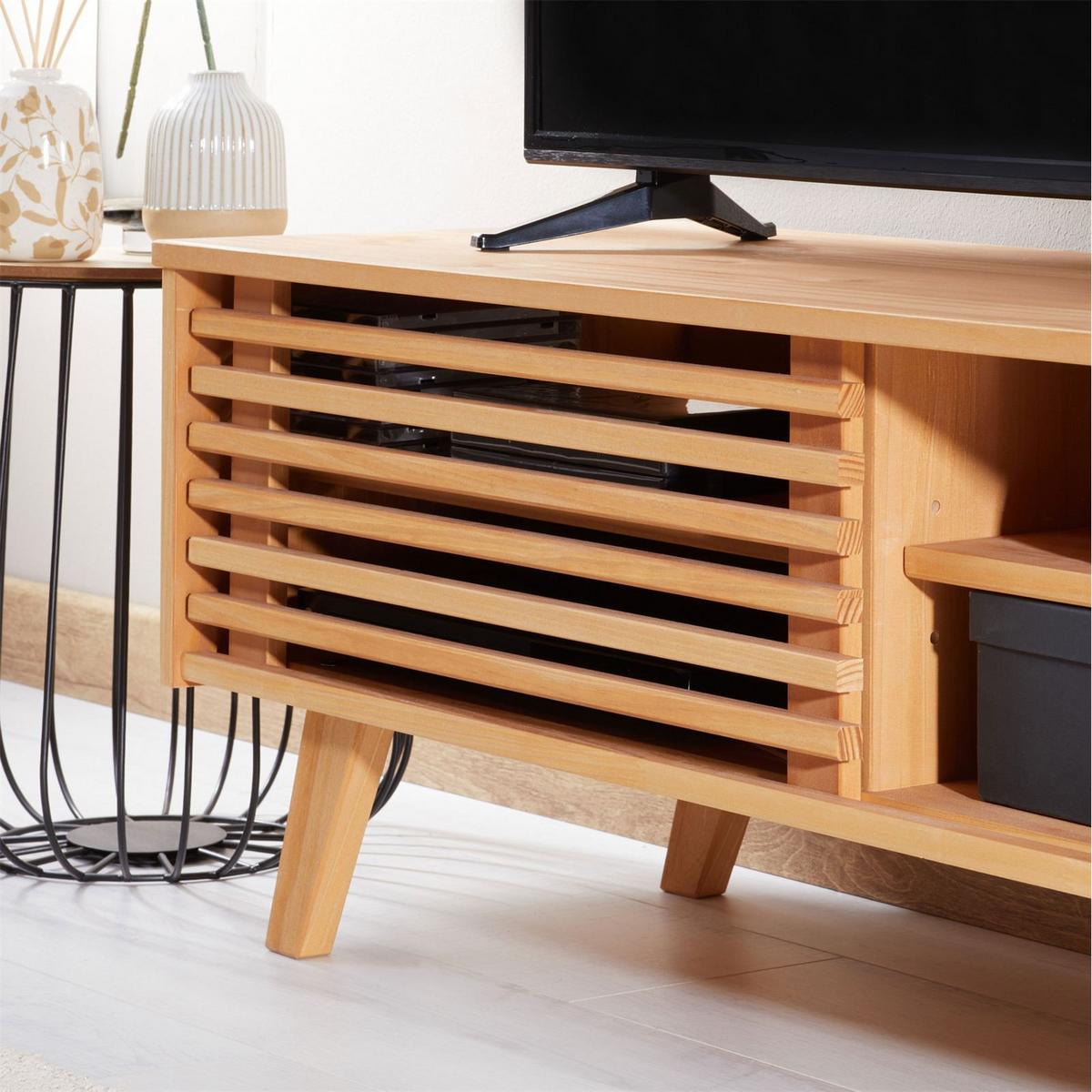 LOWBOARD SEAN braun - Braun, Holz (115/40/38cm) - IDIMEX