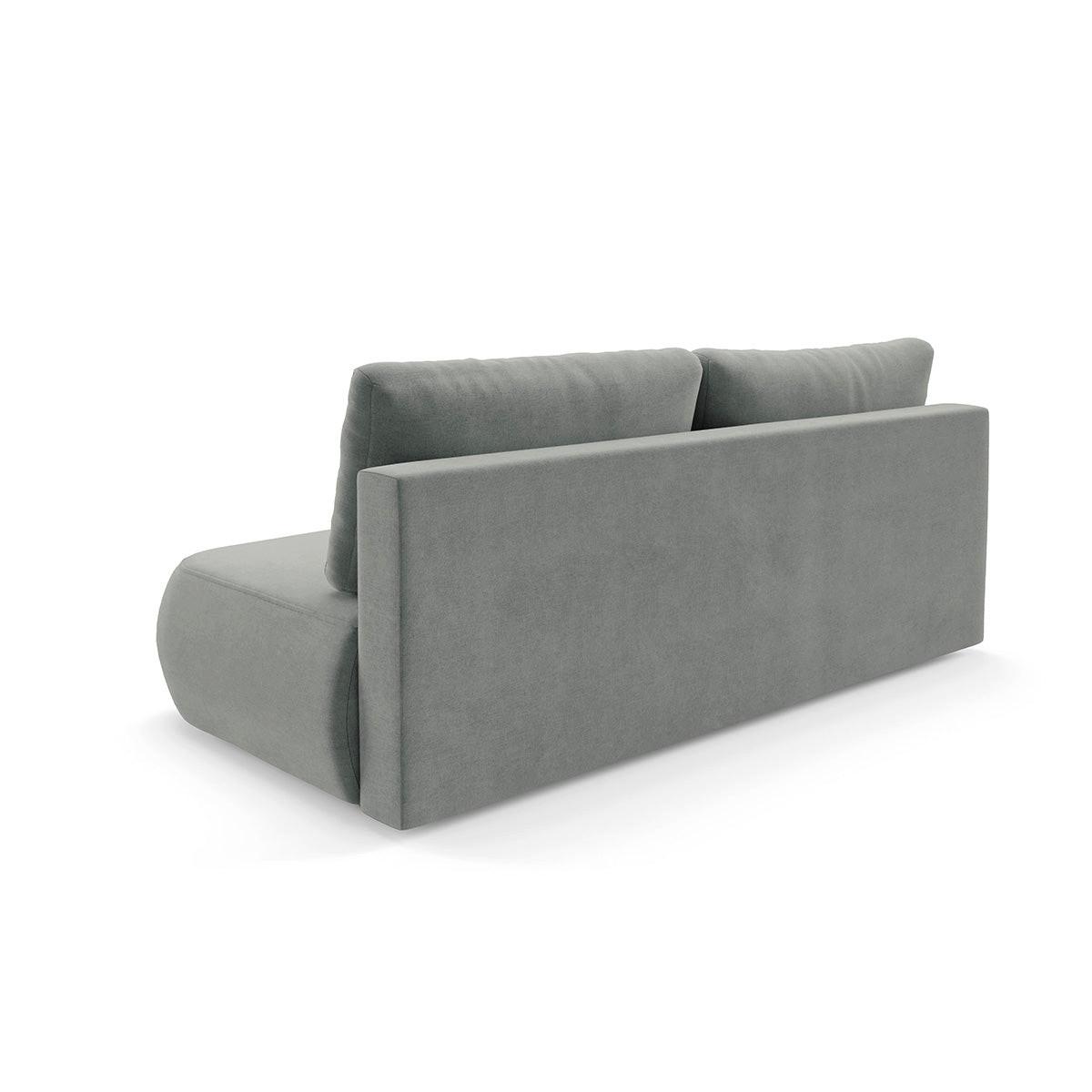 SOFA Antonio 3 Sitzplätze Grau - Grau, Holz (210/82/106cm) - Petits-meubles