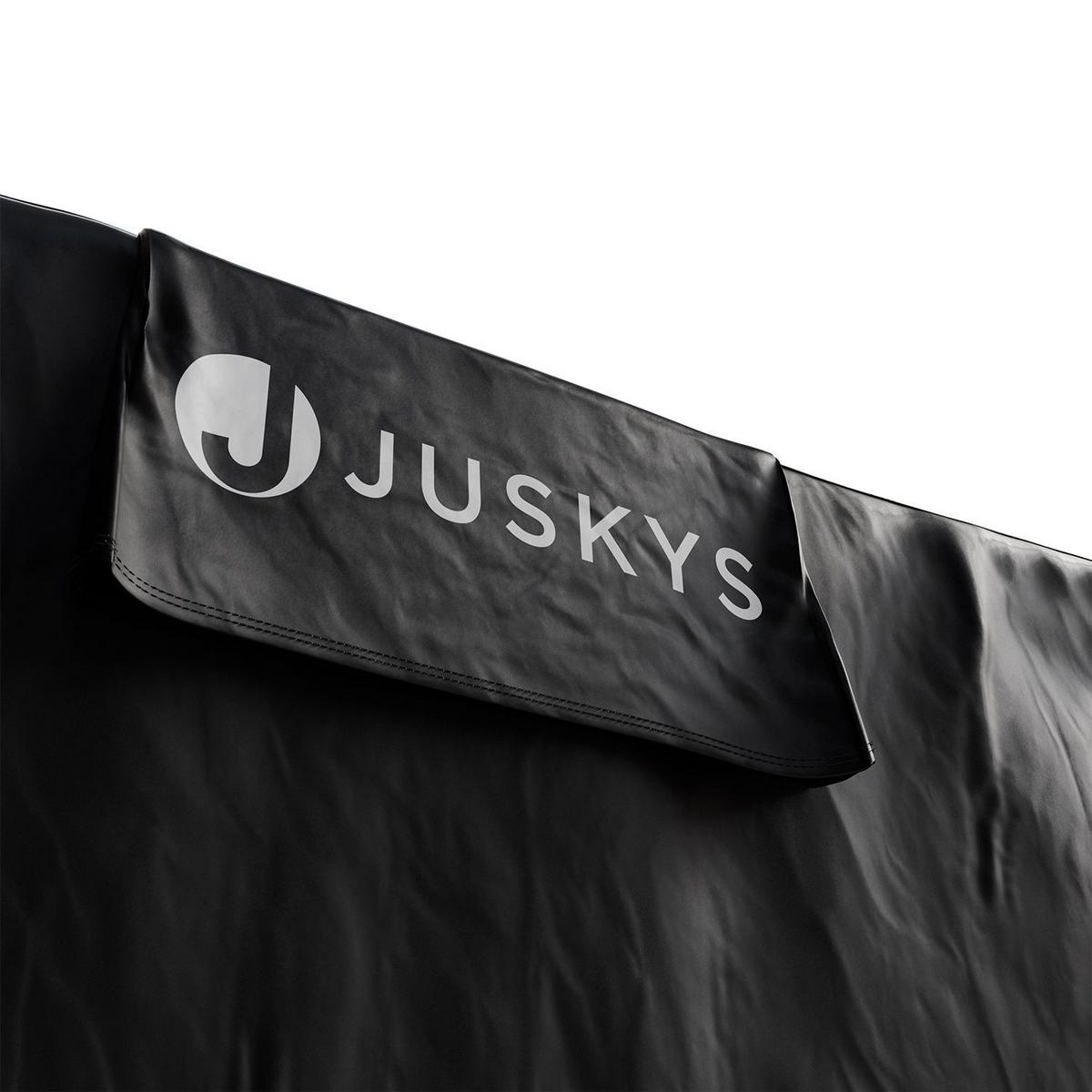 GARTENMÖBELABDECKUNG CoverSafe Pro schwarz - Schwarz, Kunststoff (180/90/270cm) - Juskys