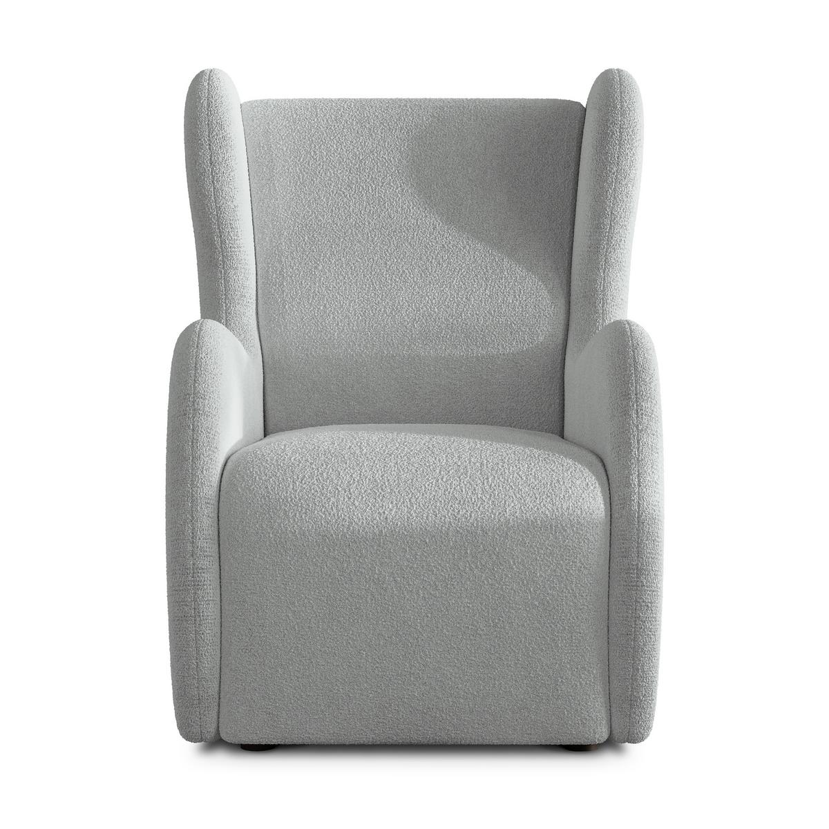 SESSEL MASTI Polstersessel Loungesessel ergonomisch, Hellgrau - Hellgrau, Holzwerkstoff/Kunststoff (74/100/86cm) - MASSENO