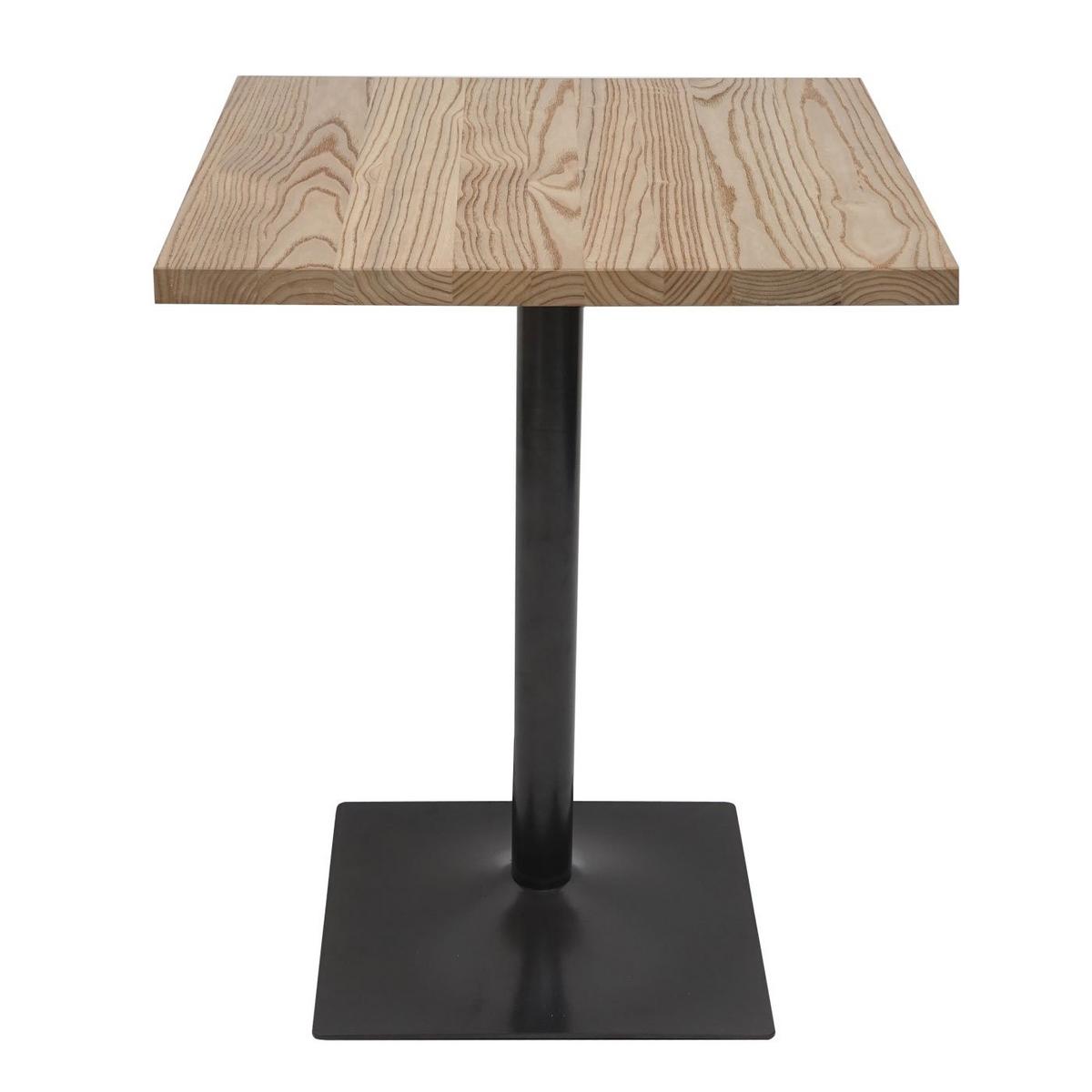 BISTROTISCH eckig Braun - Braun, Holz (60/60/76cm) - MCW