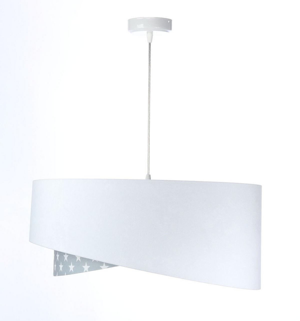 HÄNGELEUCHTE Grau 50/23 cm - Grau, Kunststoff (50/1/23cm) - ONZENO