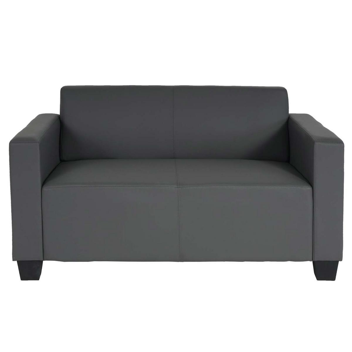 SOFA-GARNITUR Grau - Dunkelgrau/Grau, Textil (136/76/72cm) - MCW