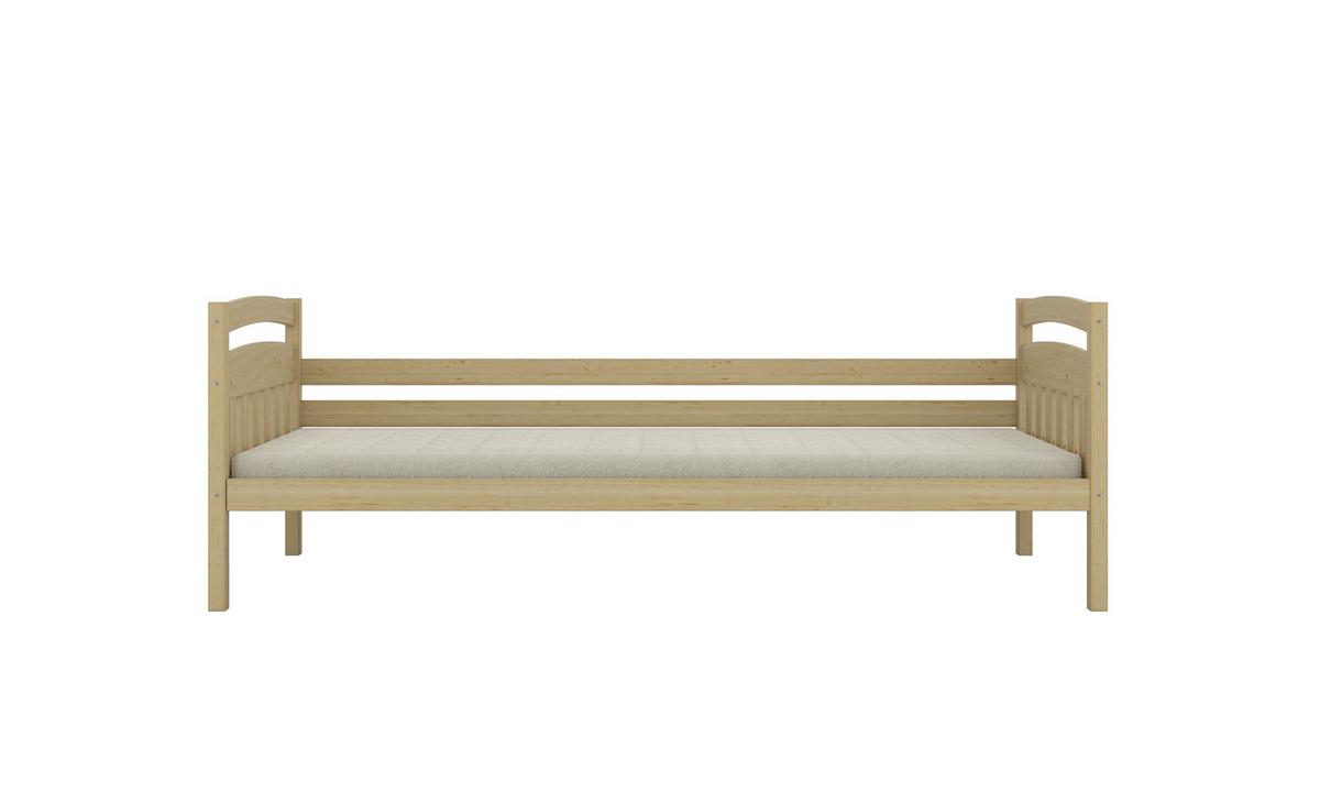 KINDERBETT Tosia ohne Matratze 80/160 Natur unlackiert 80/160 - Sonoma Eiche, Holz (80/160cm) - RAUMHIRSCH FURNITURE