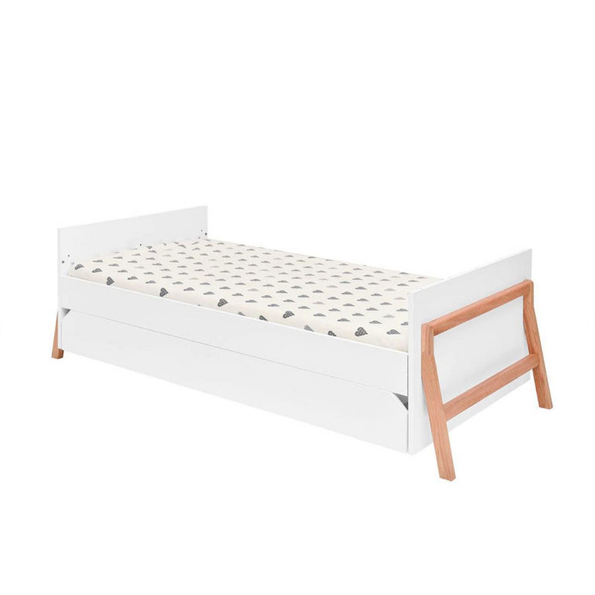 GITTERBETT 70/140 Weiß - Weiß, Holzwerkstoff (70/140cm) - Petits-meubles